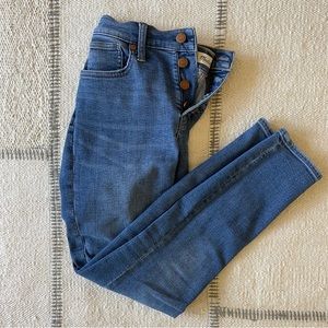 MADEWELL 9” MID-RISE SKINNY CROP JEAN